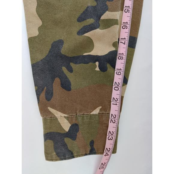 Winchester Men's Camo Hunting Button Up Embroidered Logo Shirt Medium - Picture 9 of 16